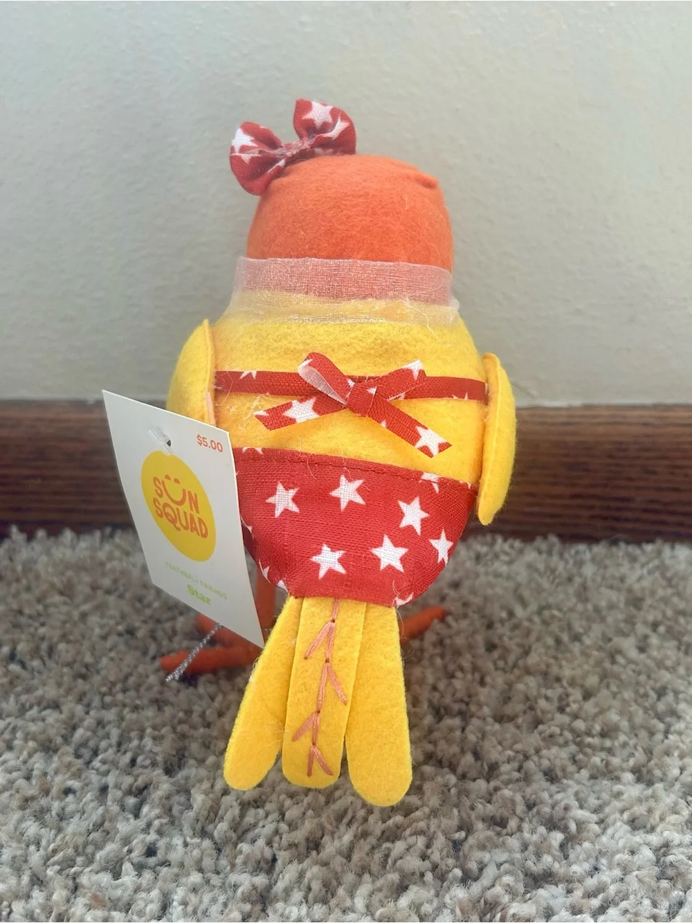 NWT ✨ Target 2022 Sun Squad Featherly Friends “STAR” Bird
